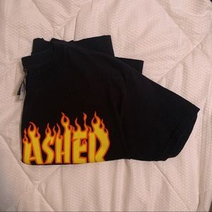 cropped thrasher shirt